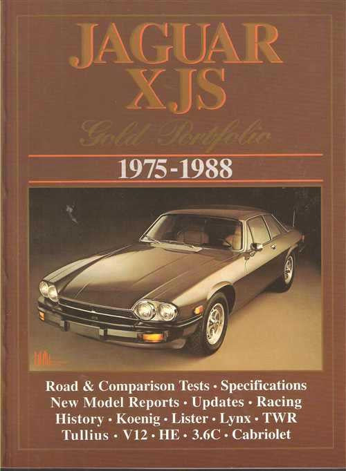 Jaguar XJS Gold Portfolio 1975 - 1988