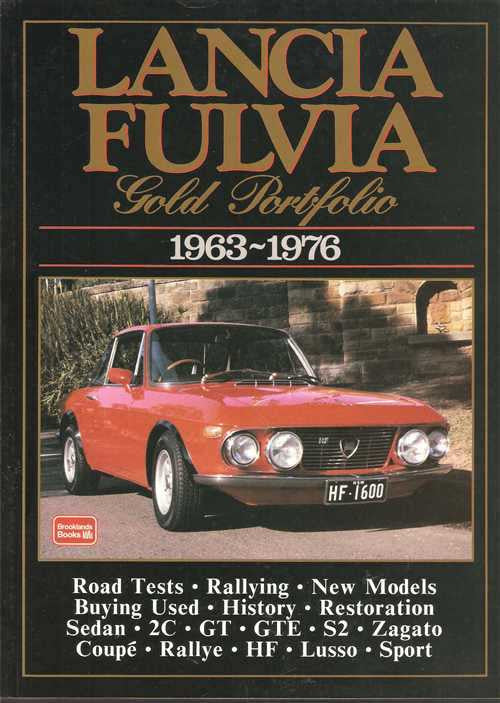 Lancia Fulvia 1963 - 1976 Gold Portfolio