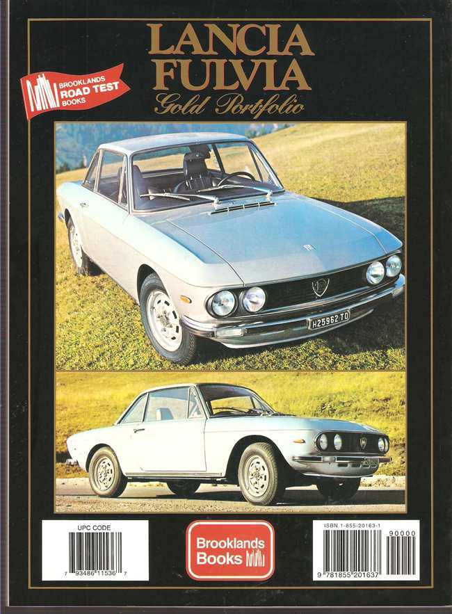 Lancia Fulvia 1963 - 1976 Gold Portfolio