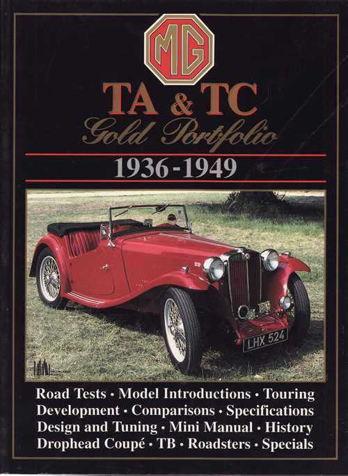 MG TA &amp; TC Gold Portfolio 1936 - 1949