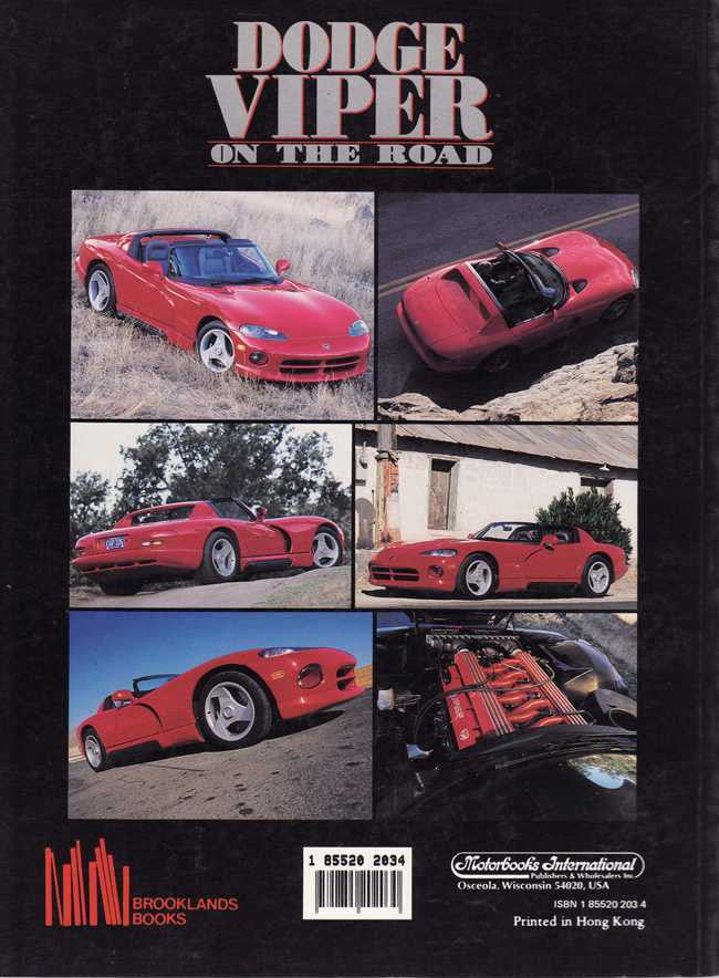 Dodge Viper On The Road