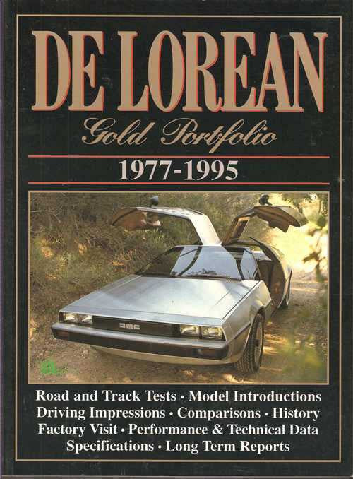 De Lorean Gold Portfolio 1977 - 1995