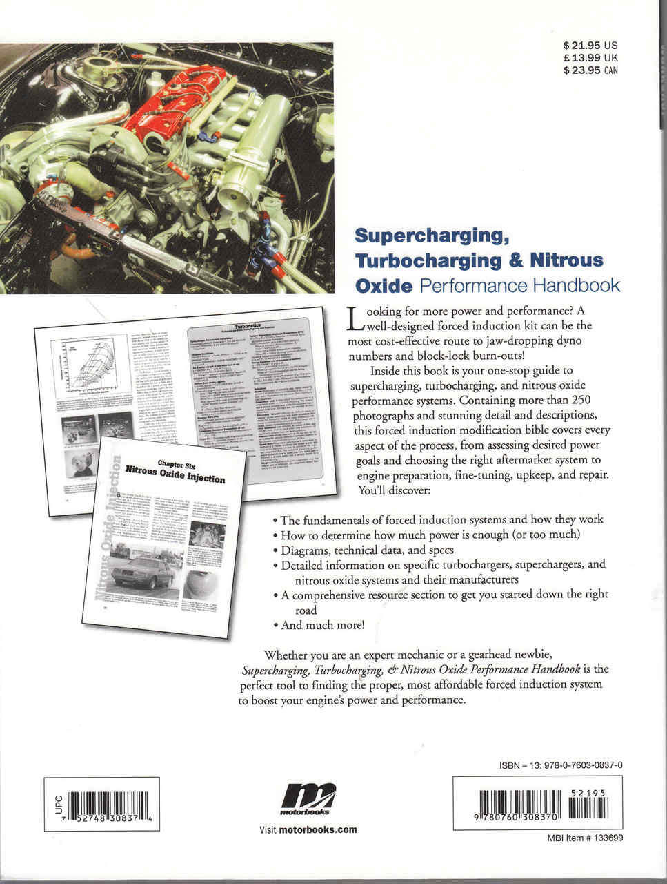 Supercharging, Turbocharging & Nitrous Oxide Performance Handbook - back