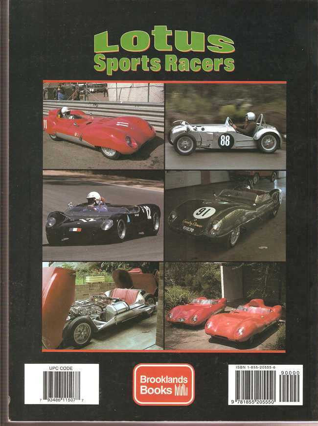 Lotus Sports Racers: A Brooklands Portfolio