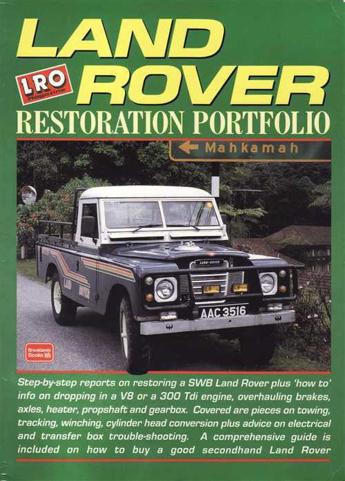 Land Rover Restoration Portfolio