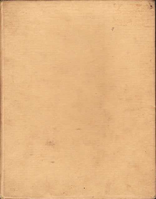 Light tan book cover with worn texture, no visible title text