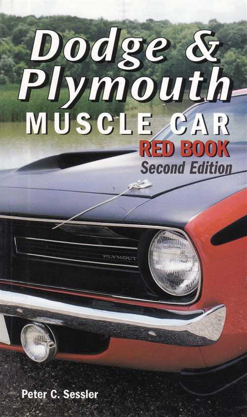 Dodge &amp; Plymouth Muscle Car Red Book (2nd Edition)