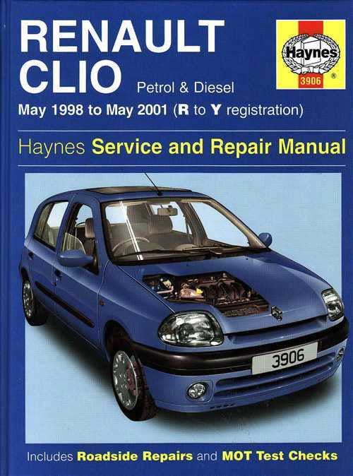 Renault Clio 1998 - 2001 Workshop Manual