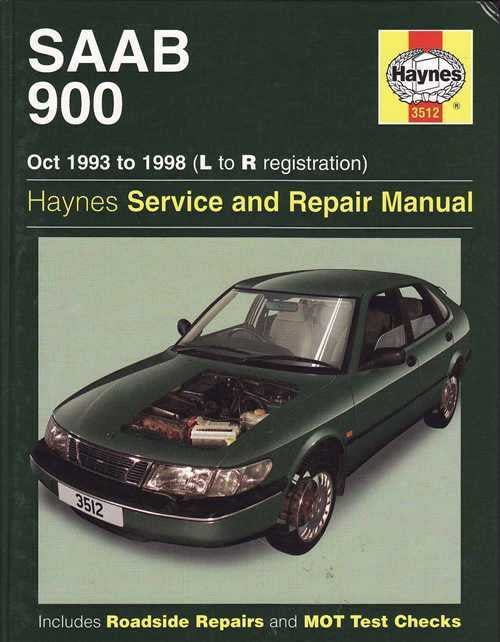 Saab 900 1993 - 1998 Workshop Manual
