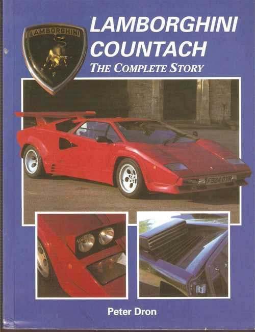 Softcover book cover titled Lamborghini Countach: The Complete Story