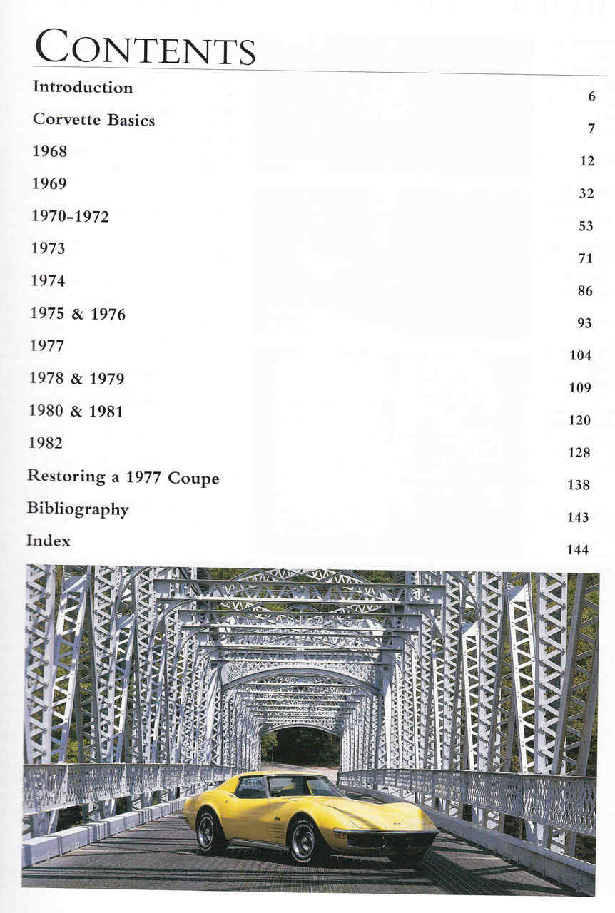 Original Corvette: The Restorer's Guide 1968-1982 - cont