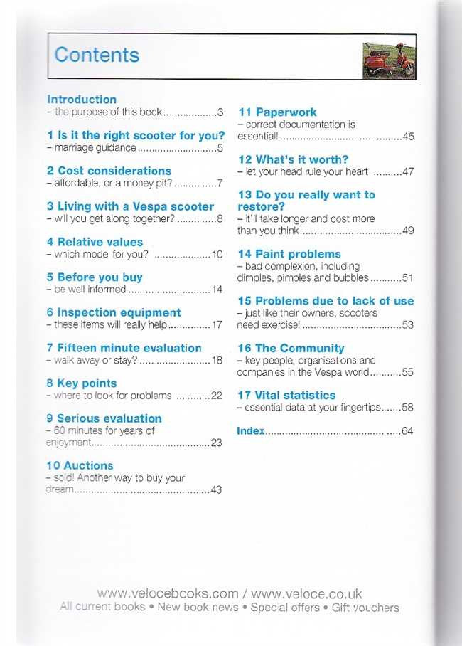 Vespa Scooters 1960 - 2008: The Essential Buyer's Guide