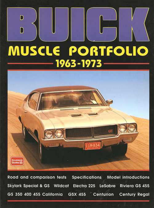 Buick Muscle Portfolio 1963 - 1973