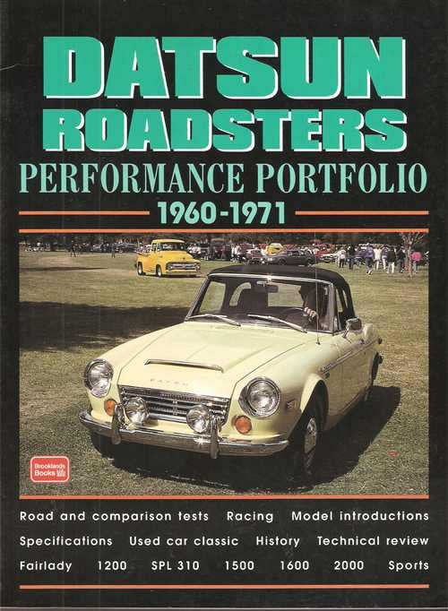 Datsun Roadsters Performance Portfolio 1960 - 1971