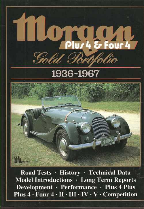 Classic car portfolio book cover with green Morgan car artwork