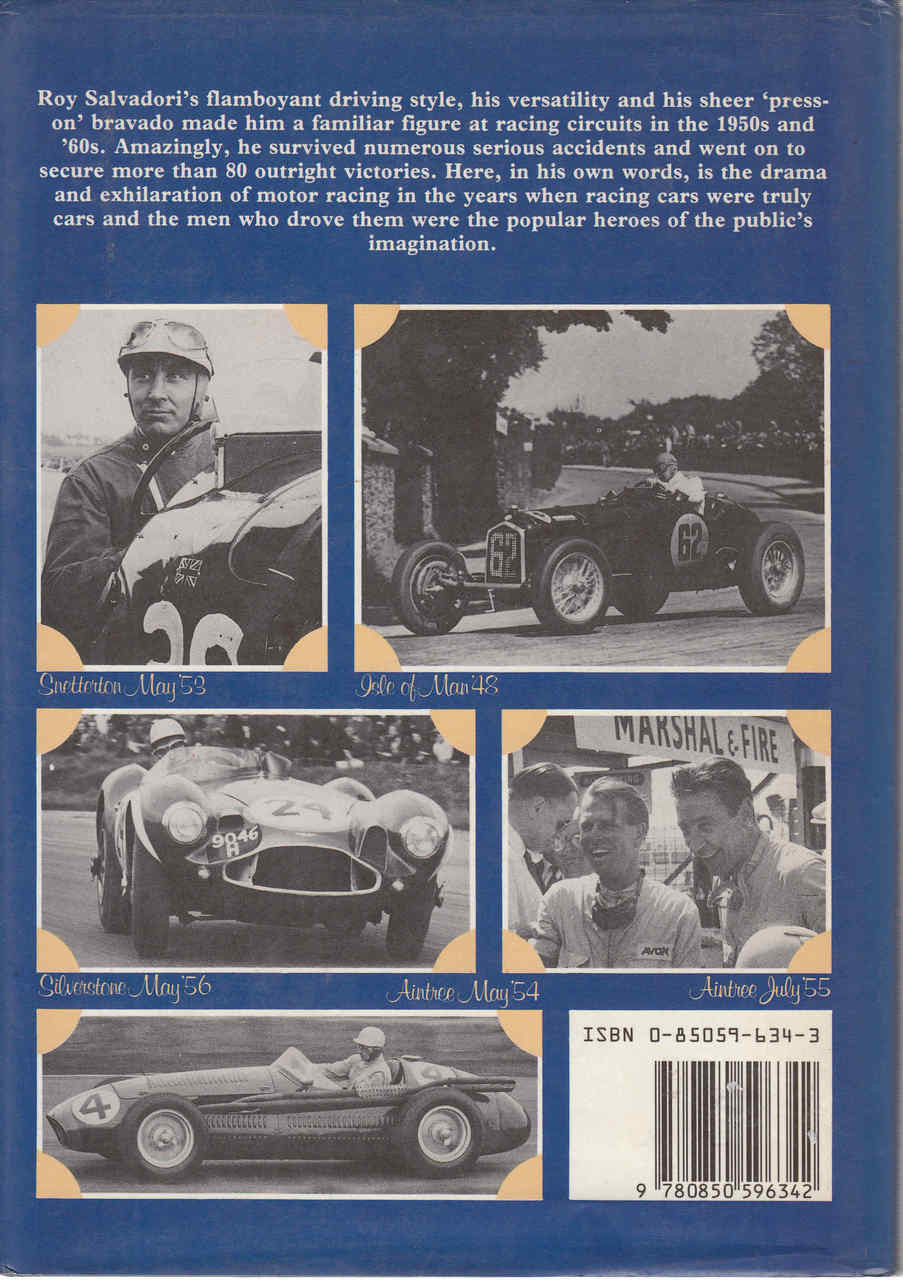 Roy Salvadori - Racing Driver - 1st Edition (Signed by Roy Salvadori)