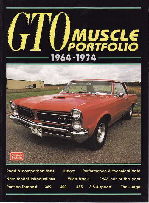 Pontiac GTO Muscle Portfolio 1964 - 1974