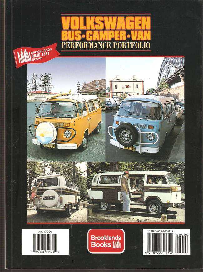 Volkswagen Bus, Camper, Van Performance Portfolio 1968 - 1979