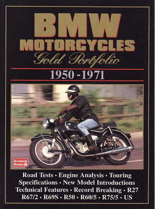 BMW Motorcycles Gold Portfolio 1950 - 1971