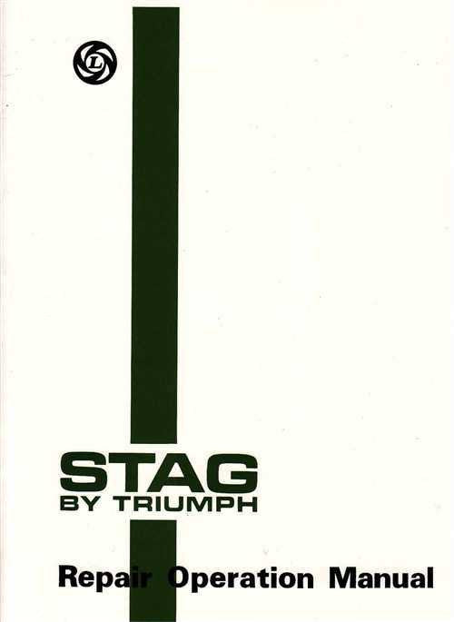 Triumph Stag Workshop Manual