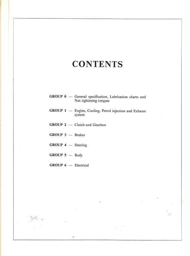 Triumph TR5 - PI Workshop Manual Supplement