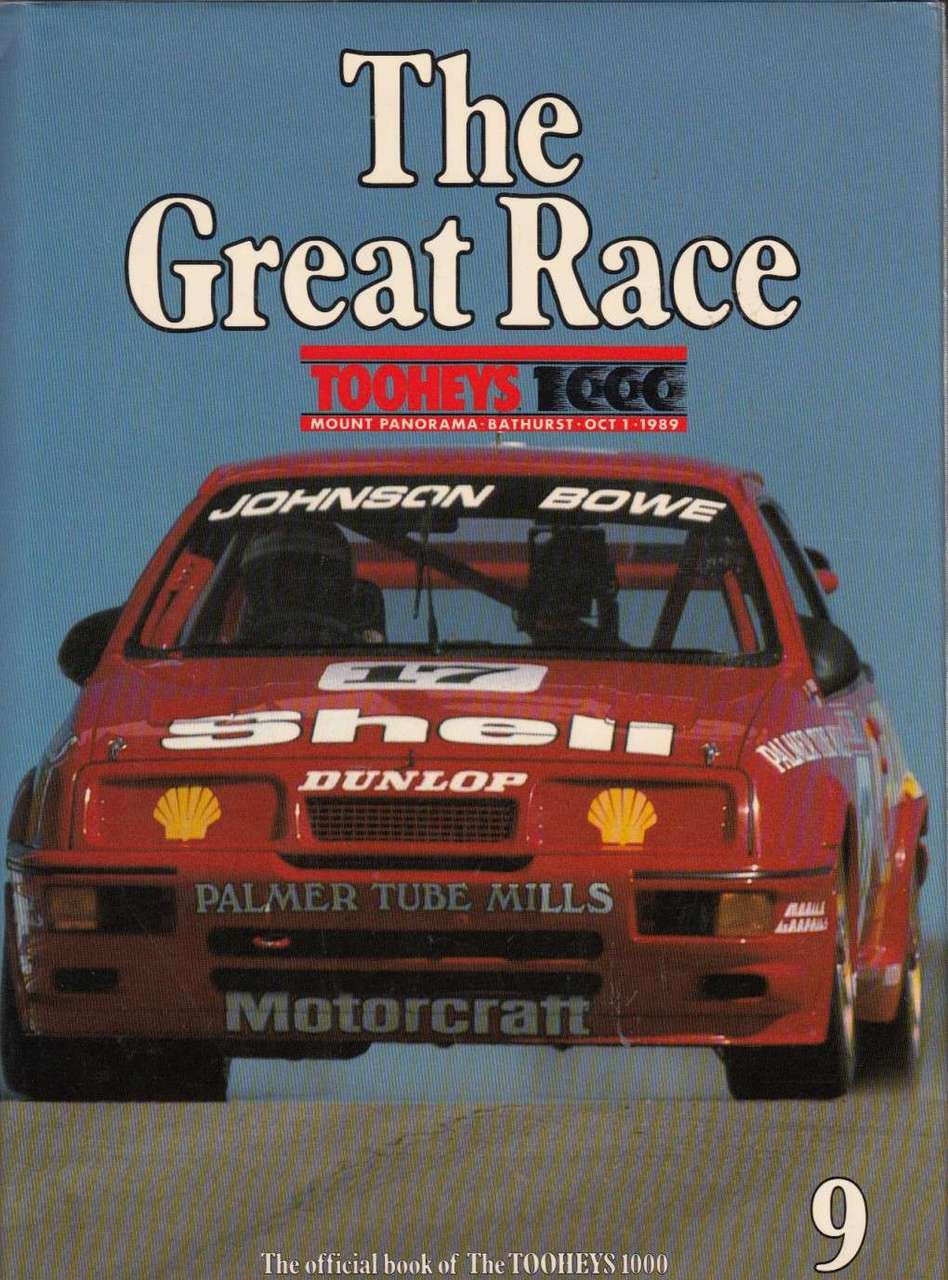 The Great Race Official Book Number 9 1989 / 1990