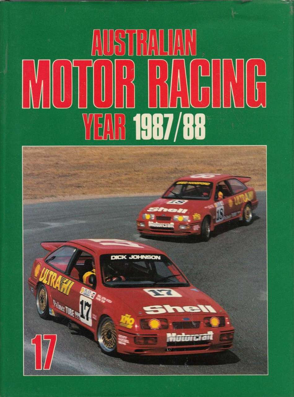Australian Motor Racing Year Number 17 1987 / 1988