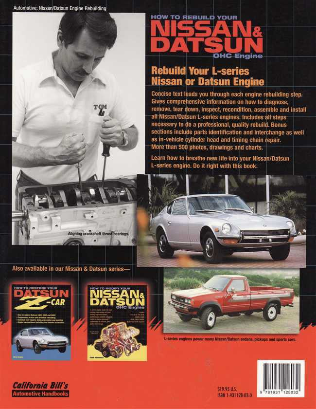 How To Rebuild Your Nissan &amp; Datsun OHC Engine