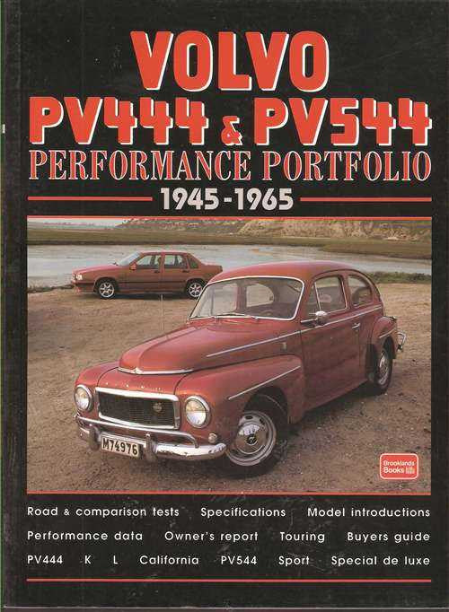 Volvo PV444, PV544 Performance Portfolio 1945 - 1965