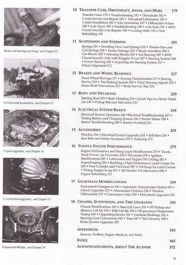 Toyota Truck &amp; Land Cruiser, Owner's Bible