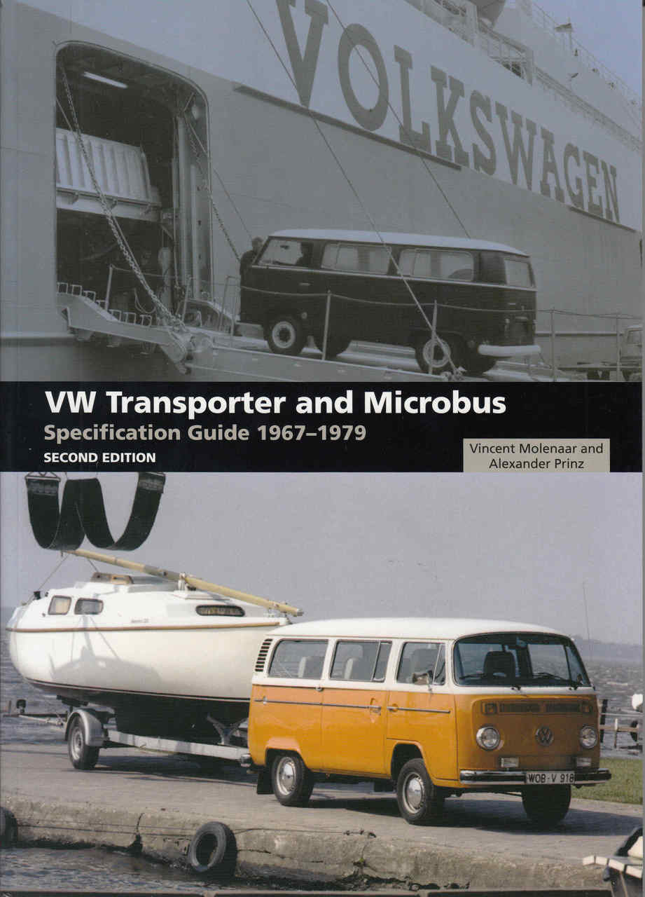 VW Transporter and Microbus specification guide book, Second Edition, 1967–1979.