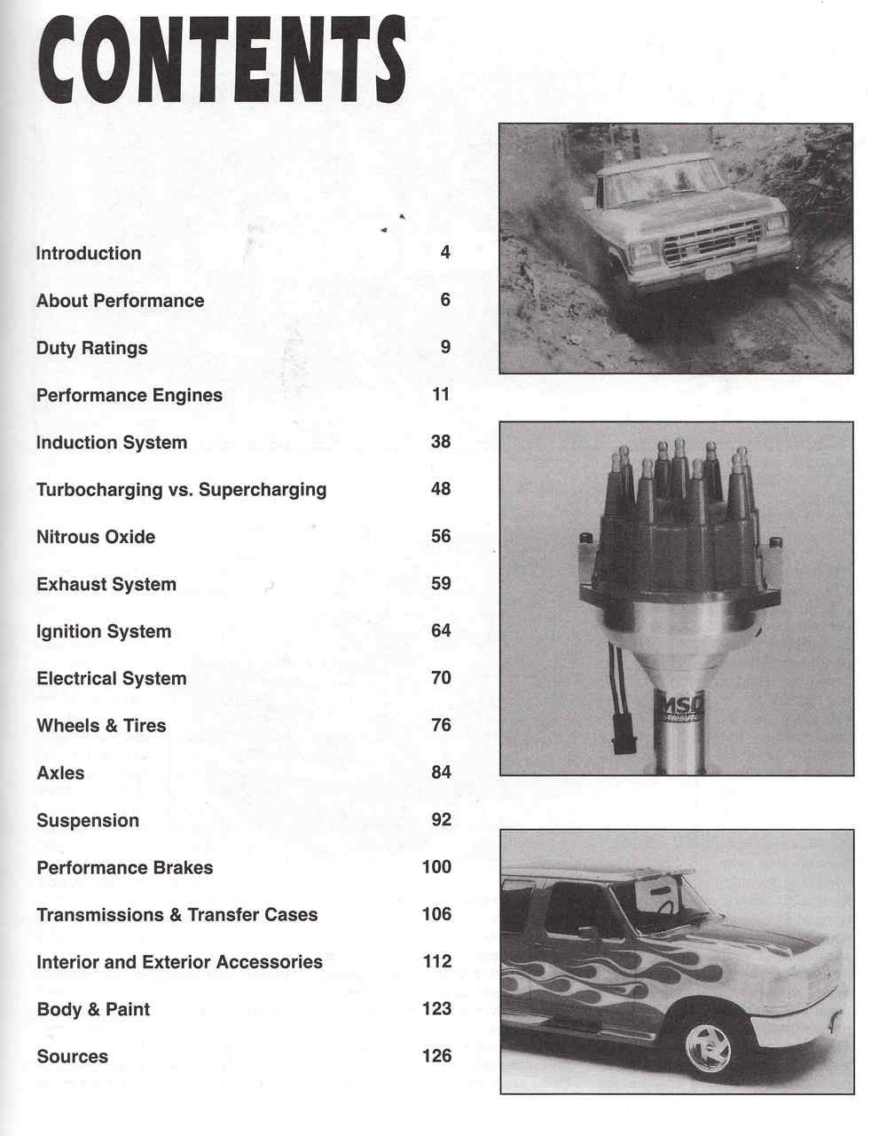 Performance Modifying Ford Trucks For Street, Strip and Off-Road  - back