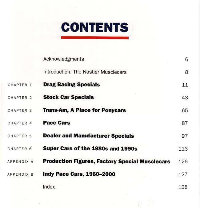 Maximum Muscle: Factory Special Musclecars