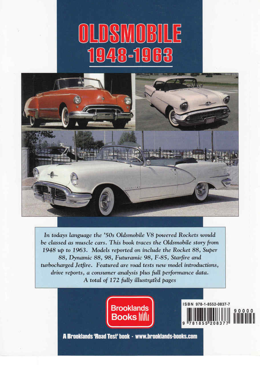 Oldsmobile 1948 - 1963 Limited Edition Premier  - back