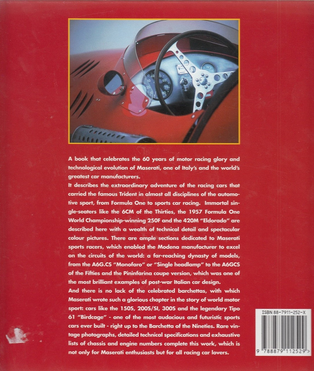 Racing Maseratis Back Cover