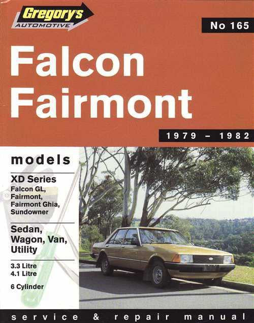Ford Falcon Fairmont XD 1979 - 1982 Workshop Manual