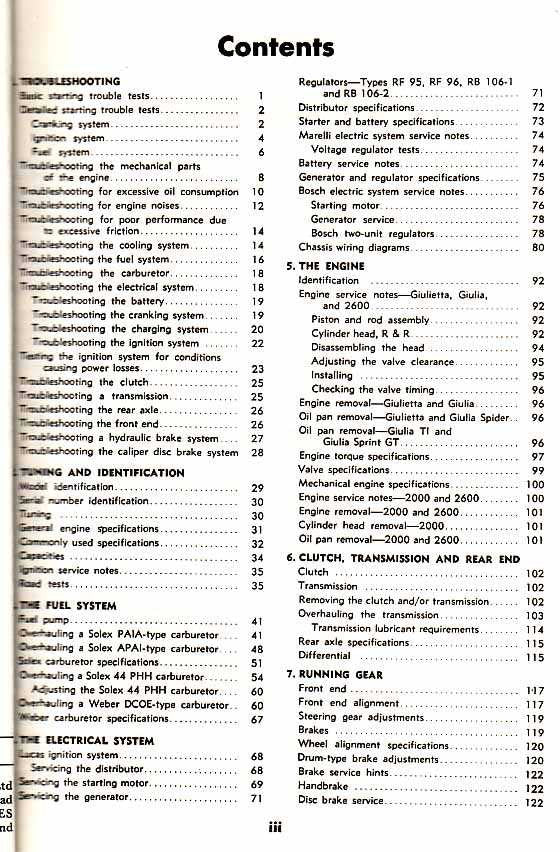 Alfa Romeo Repair &amp; Tune-Up Guide