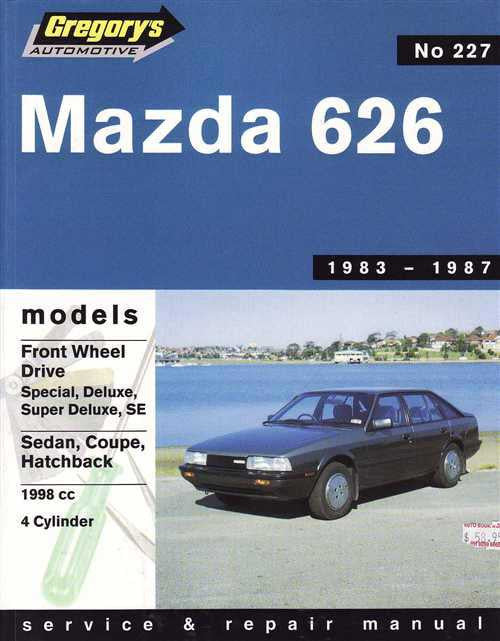 Mazda 626 1983 - 1987 Workshop Manual
