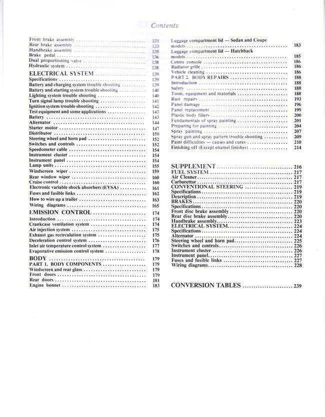 Mazda 626 1983 - 1987 Workshop Manual