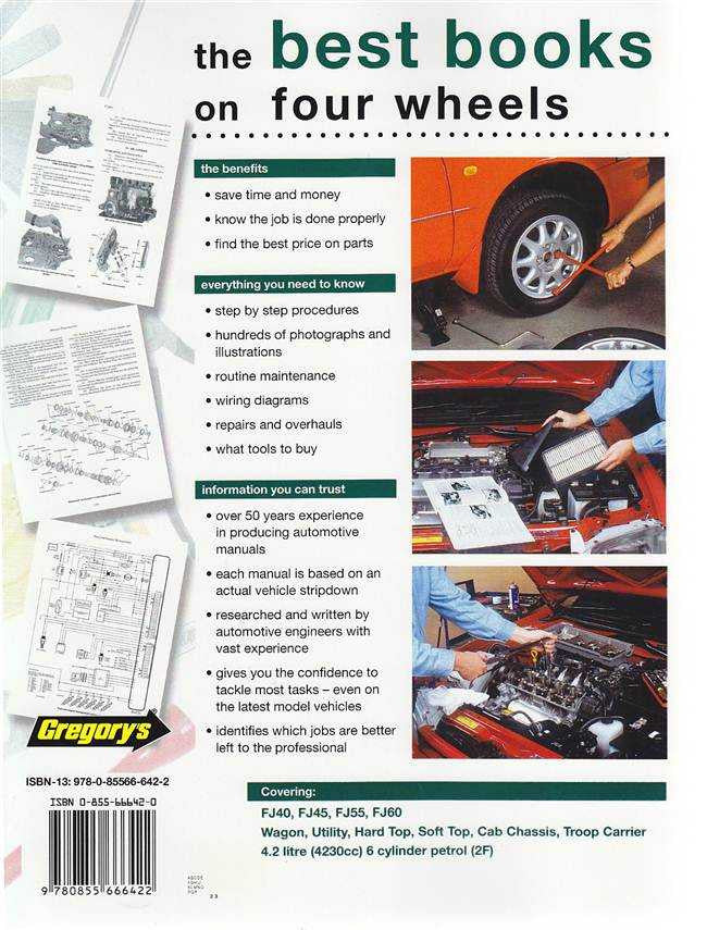 Toyota Land Cruiser FJ Series FJ40, FJ45, FJ55, FJ60 1975 - 1984 Workshop Manual
