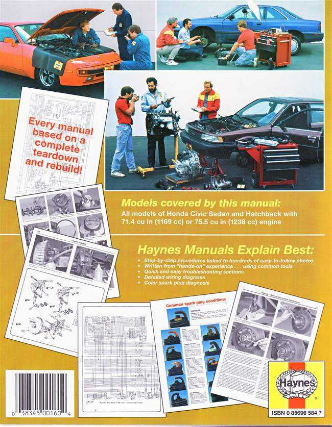 Honda Civic 1200 1973 - 1979 Workshop Manual