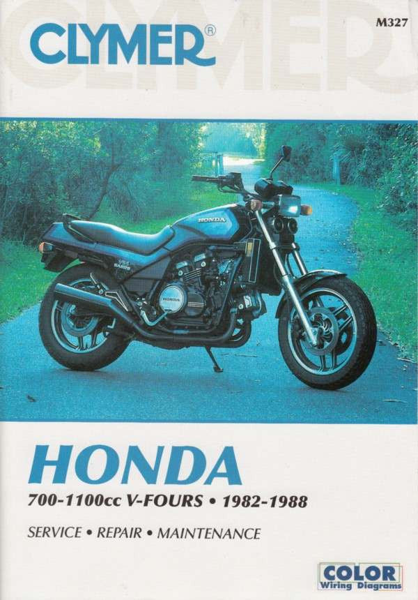 Honda 700 - 1100cc V-Fours 1982 - 1988 Workshop Manual