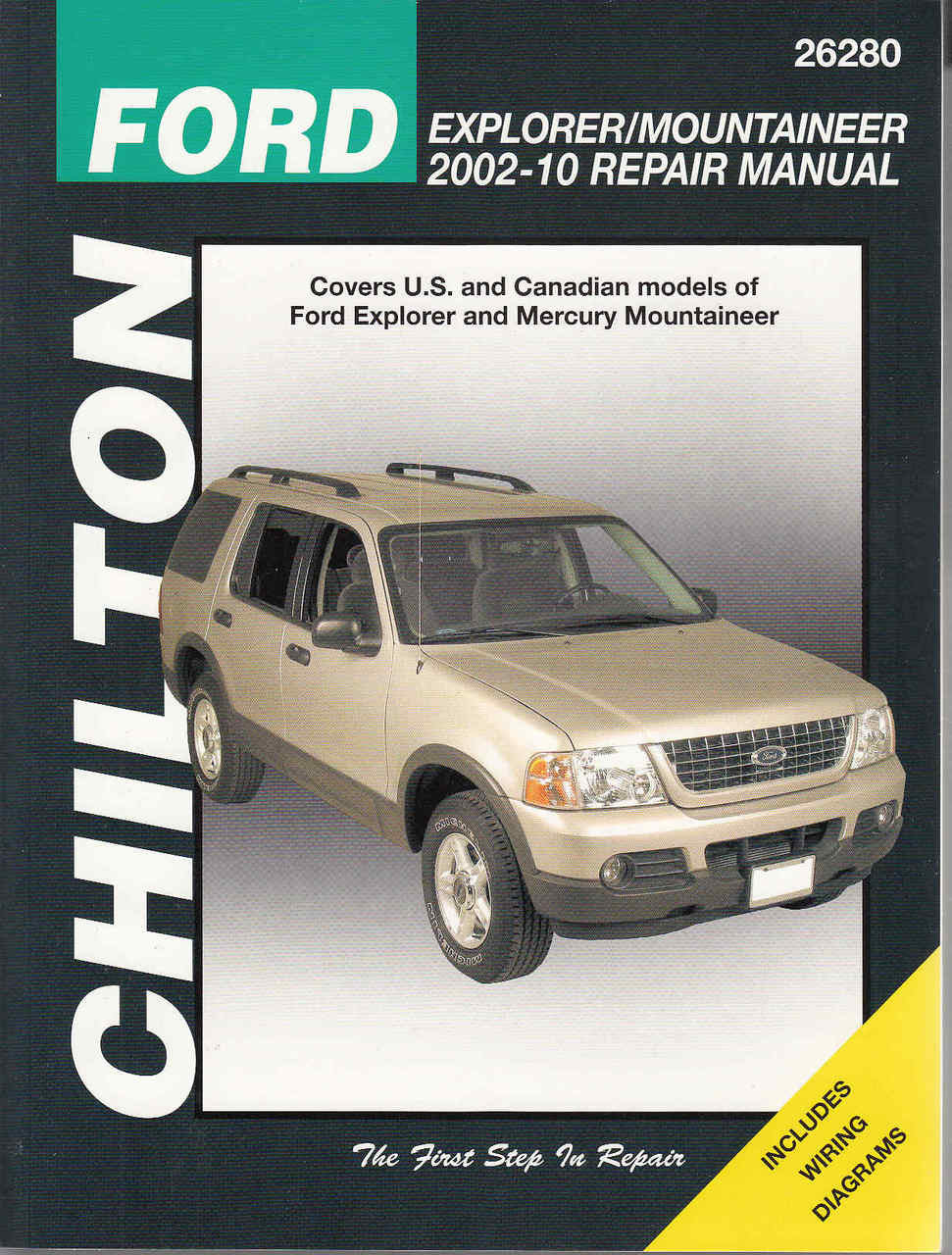 Ford Explorer / Mountaineer 2002 - 2010 Repair Manual Chiltons - front