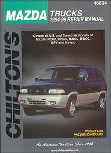 Mazda Trucks 1994 - 1998 Workshop Manual