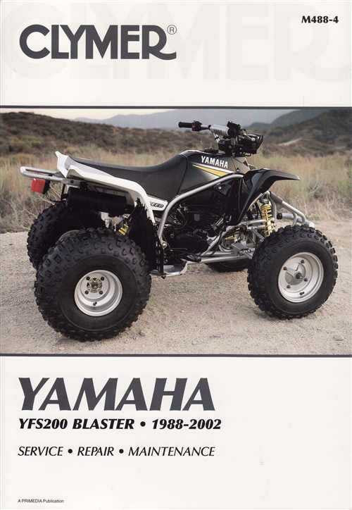 Yamaha YFS200 Blaster ATVs 1988 - 2002 Workshop Manual