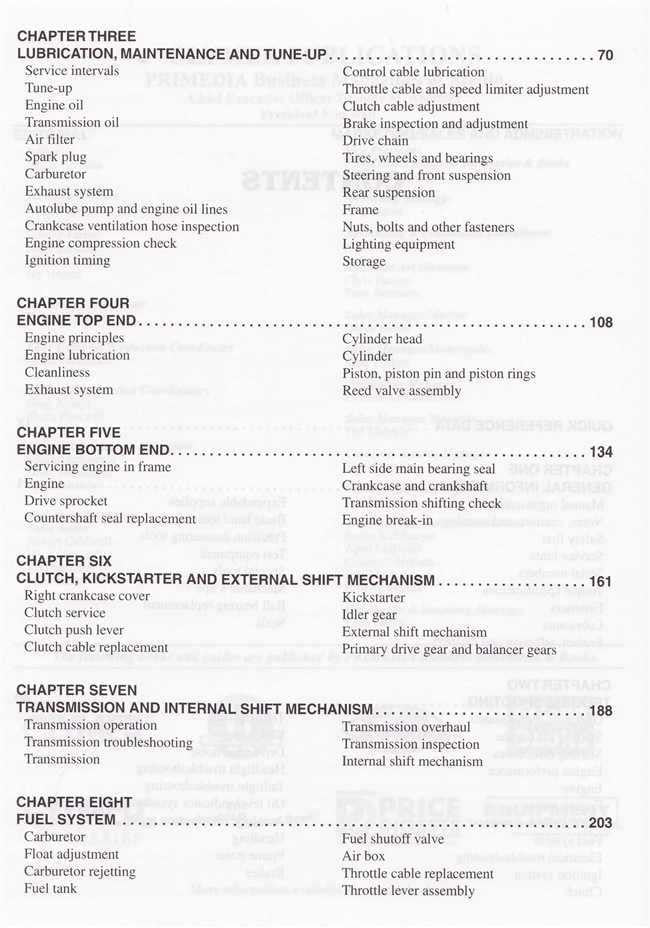 Yamaha YFS200 Blaster ATVs 1988 - 2002 Workshop Manual