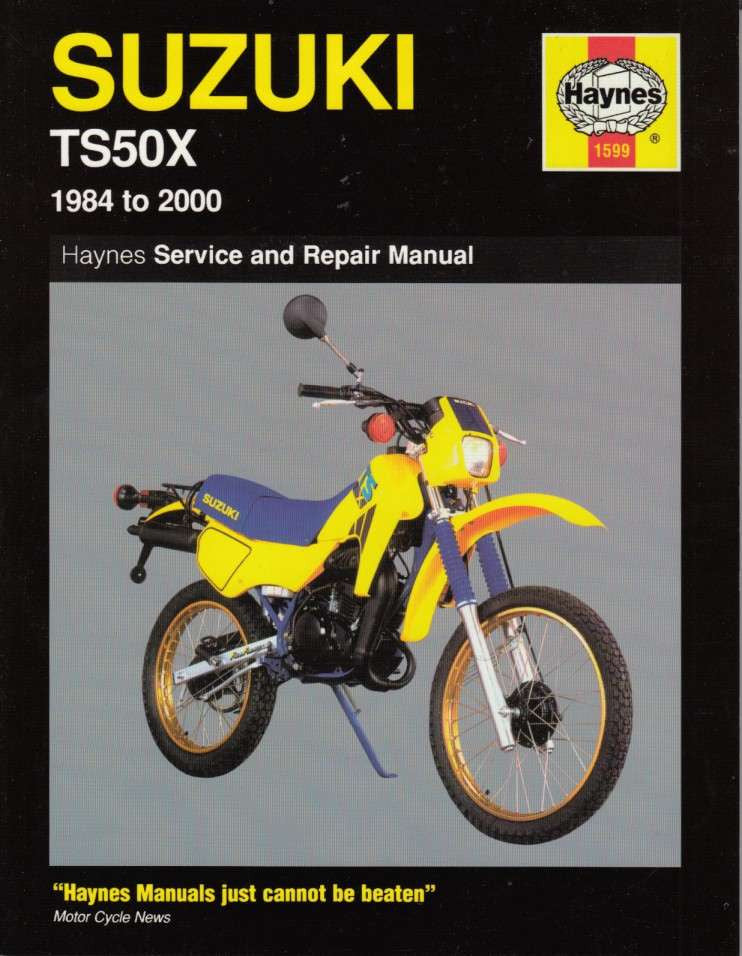 Suzuki TS50X 1984 - 2000 Repair Manual