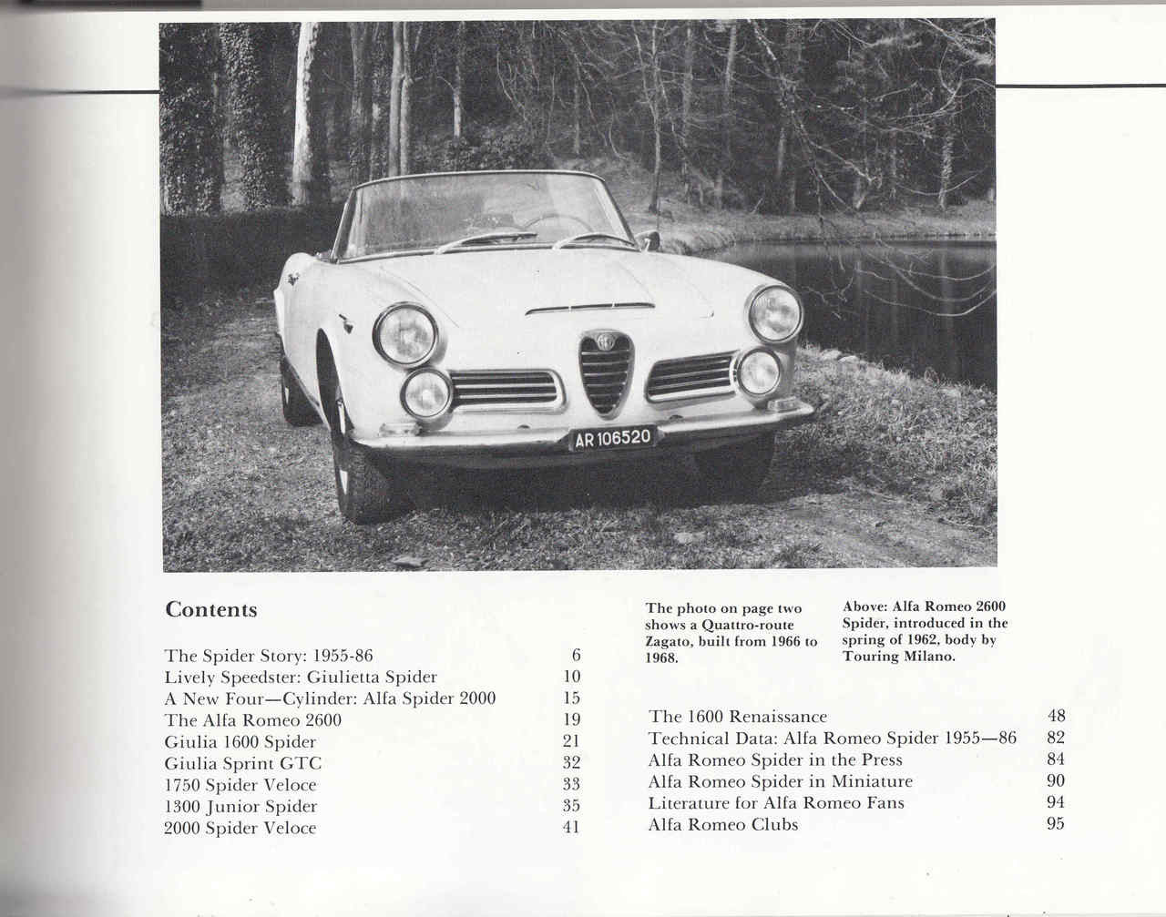 Alfa-Romeo Spider 1955-1986 - Schiffer Automotive Series - cont