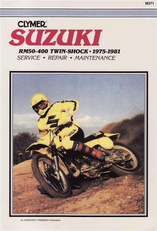 Suzuki RM50 - 400 Twin - Shock 1975 - 1981 Workshop Manual