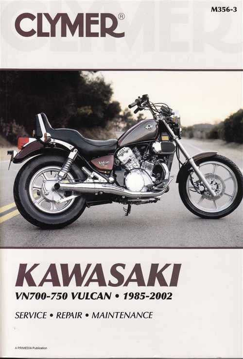 Kawasaki VN700 &amp; VN750 Vulcan 1985 - 2002 Workshop Manual